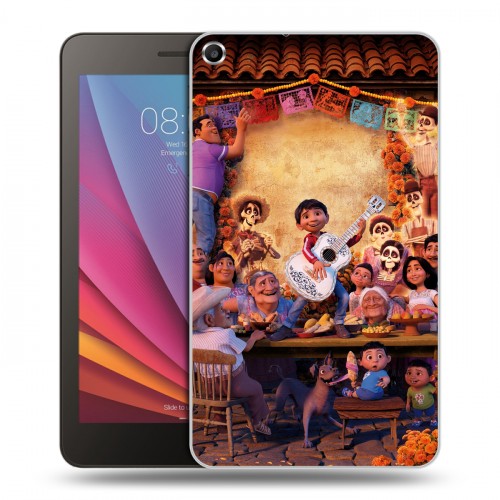 Дизайнерский силиконовый чехол для Huawei MediaPad T1 7.0 Тайна Коко