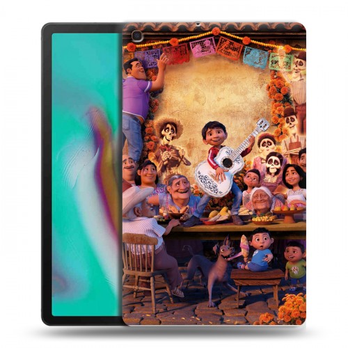 Дизайнерский силиконовый чехол для Samsung Galaxy Tab A 10.1 (2019) Тайна Коко