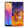 Дизайнерский силиконовый с усиленными углами чехол для Xiaomi RedMi 8A Тайна Коко