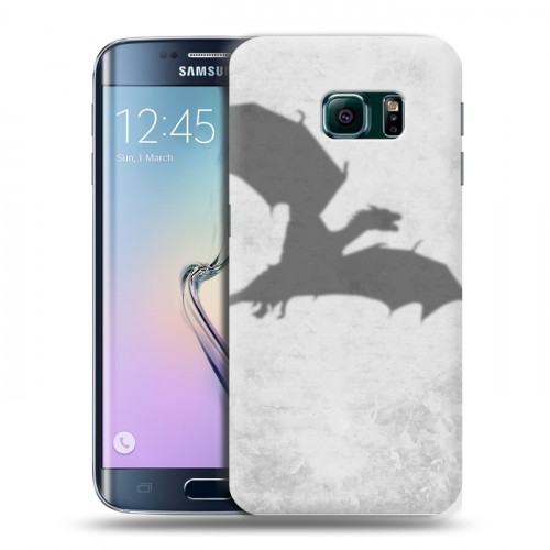 Дизайнерский пластиковый чехол для Samsung Galaxy S6 Edge Игра престолов
