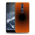 Дизайнерский пластиковый чехол для Nokia 5.1 Оптические иллюзии