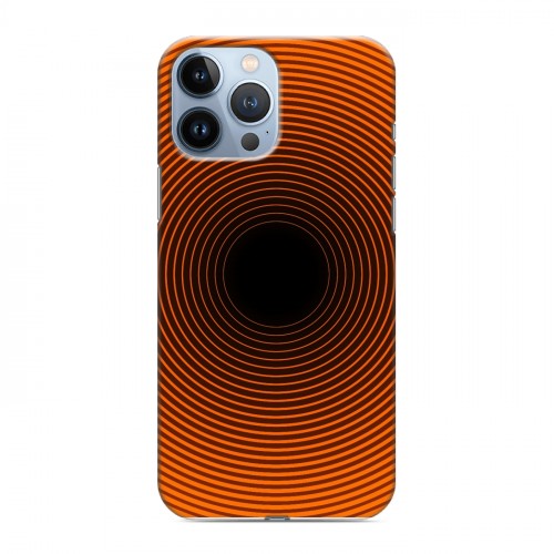 Дизайнерский силиконовый чехол для Iphone 13 Pro Max Оптические иллюзии