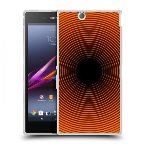 Дизайнерский пластиковый чехол для Sony Xperia Z Ultra  Оптические иллюзии