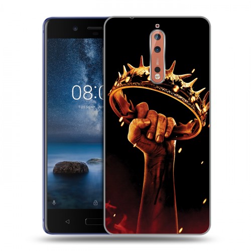 Дизайнерский пластиковый чехол для Nokia 8 Игра престолов