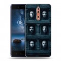 Дизайнерский пластиковый чехол для Nokia 8 Игра престолов