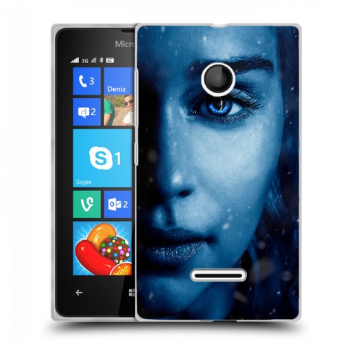 Дизайнерский пластиковый чехол для Microsoft Lumia 435 Игра престолов