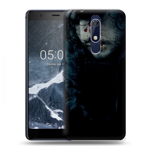 Дизайнерский пластиковый чехол для Nokia 5.1 Игра престолов