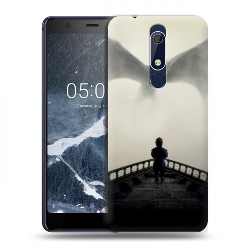 Дизайнерский пластиковый чехол для Nokia 5.1 Игра престолов