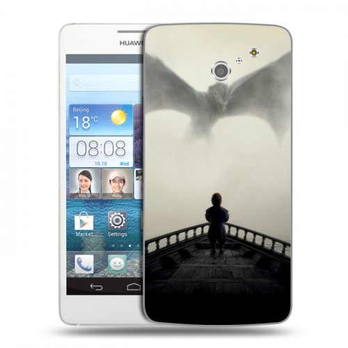 Дизайнерский пластиковый чехол для Huawei Ascend D2 Игра престолов