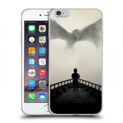 Дизайнерский силиконовый чехол для Iphone 6 Plus/6s Plus Игра престолов