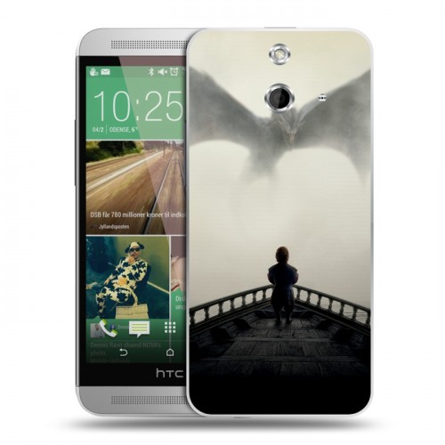 Дизайнерский пластиковый чехол для HTC One E8 Игра престолов