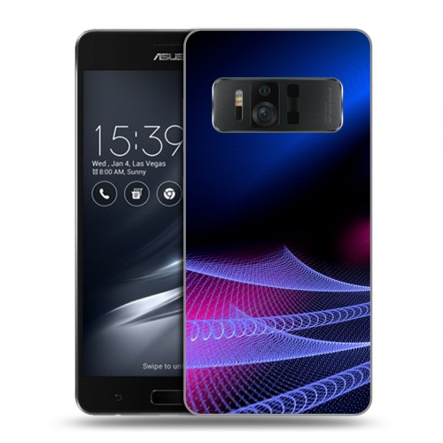 Дизайнерский силиконовый чехол для ASUS ZenFone AR Абстракции Сетка