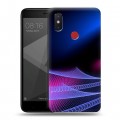 Дизайнерский пластиковый чехол для Xiaomi Mi8 SE Абстракции Сетка