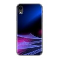 Дизайнерский силиконовый чехол для Iphone Xr Абстракции Сетка