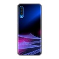 Дизайнерский силиконовый чехол для Samsung Galaxy A50 Абстракции Сетка