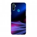 Дизайнерский силиконовый чехол для Realme C3 Абстракции Сетка