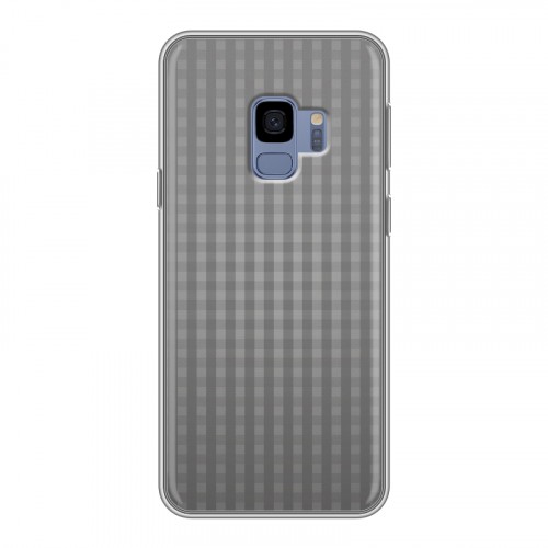 Дизайнерский пластиковый чехол для Samsung Galaxy S9 Абстракции Сетка
