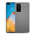 Дизайнерский пластиковый чехол для Huawei P40 Абстракции Сетка