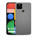 Дизайнерский пластиковый чехол для Google Pixel 5 Абстракции Сетка