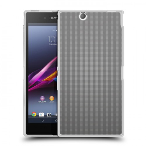 Дизайнерский пластиковый чехол для Sony Xperia Z Ultra  Абстракции Сетка