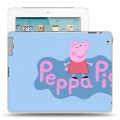 Дизайнерский пластиковый чехол для Ipad 2/3/4 Свинка Пеппа