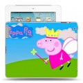 Дизайнерский пластиковый чехол для Ipad 2/3/4 Свинка Пеппа