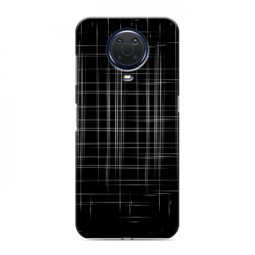 Дизайнерский силиконовый чехол для Nokia G20 Абстракции Сетка