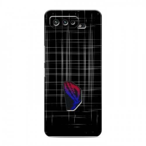 Дизайнерский силиконовый чехол для ASUS ROG Phone 5 Абстракции Сетка