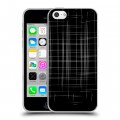 Дизайнерский пластиковый чехол для Iphone 5c Абстракции Сетка