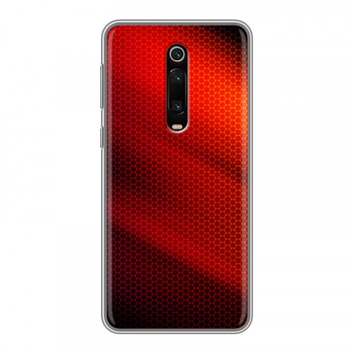 Дизайнерский силиконовый чехол для Xiaomi RedMi K20 Абстракции Сетка