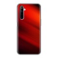 Дизайнерский силиконовый чехол для Realme 6 Абстракции Сетка