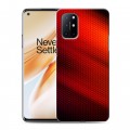 Дизайнерский пластиковый чехол для OnePlus 8T Абстракции Сетка