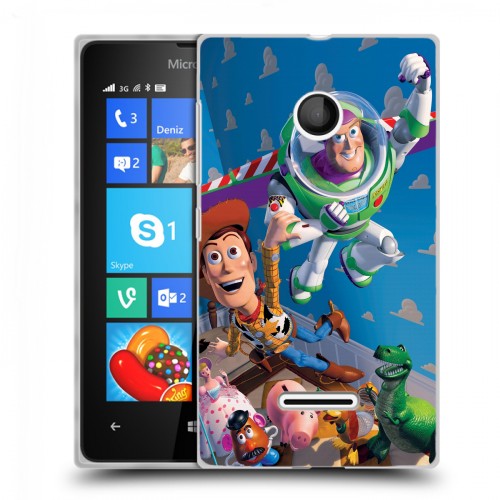 Дизайнерский пластиковый чехол для Microsoft Lumia 435 История игрушек