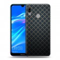 Дизайнерский пластиковый чехол для Huawei Y6 (2019) Абстракции Сетка