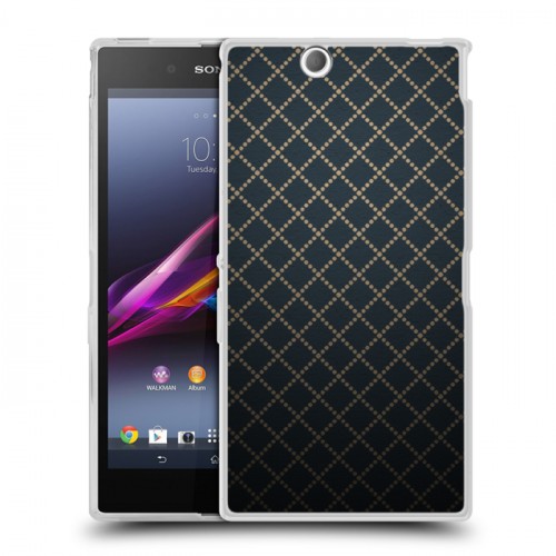 Дизайнерский пластиковый чехол для Sony Xperia Z Ultra  Абстракции Сетка