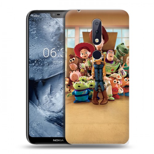 Дизайнерский пластиковый чехол для Nokia 6.1 Plus История игрушек