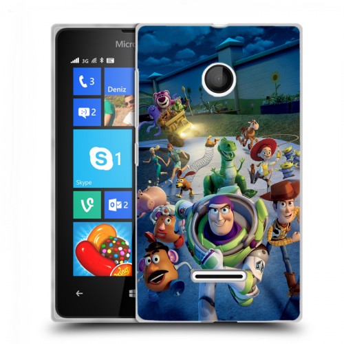 Дизайнерский пластиковый чехол для Microsoft Lumia 435 История игрушек