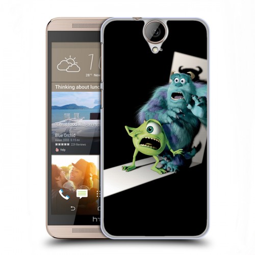 Дизайнерский пластиковый чехол для HTC One E9+ Корпорация монстров