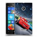 Дизайнерский пластиковый чехол для Microsoft Lumia 435 Тачки