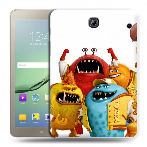 Дизайнерский силиконовый чехол для Samsung Galaxy Tab S2 8.0 Корпорация монстров