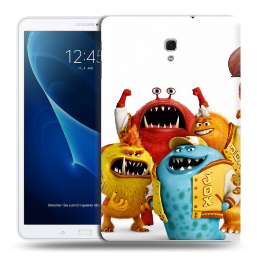 Дизайнерский силиконовый чехол для Samsung Galaxy Tab A 10.5 Корпорация монстров
