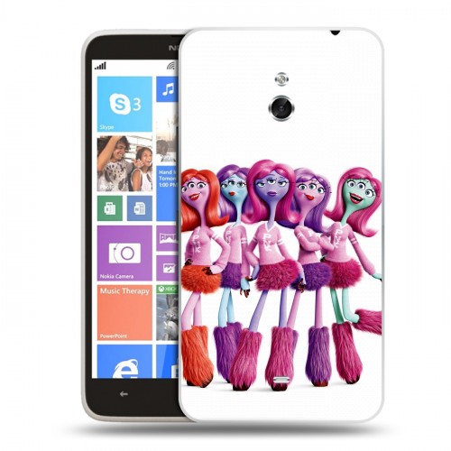 Дизайнерский пластиковый чехол для Nokia Lumia 1320 Корпорация монстров