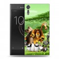 Дизайнерский пластиковый чехол для Sony Xperia XZs Мадагаскар