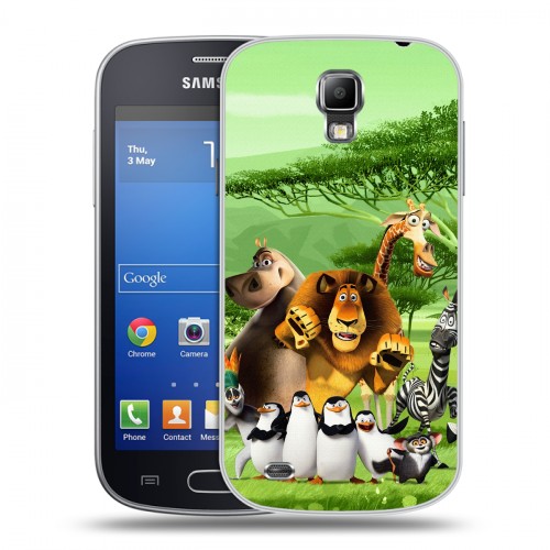Дизайнерский пластиковый чехол для Samsung Galaxy S4 Active Мадагаскар