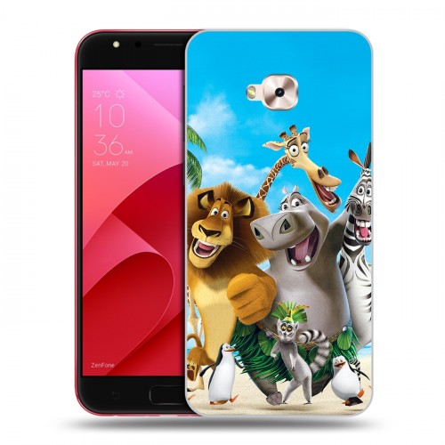 Дизайнерский пластиковый чехол для ASUS ZenFone 4 Selfie Pro Мадагаскар