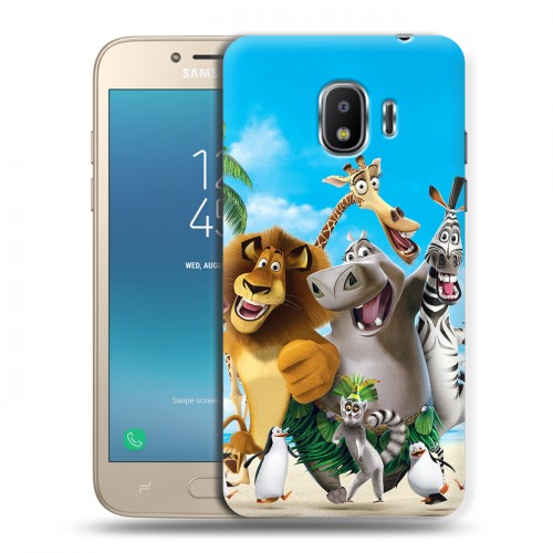 Дизайнерский пластиковый чехол для Samsung Galaxy J2 (2018) Мадагаскар
