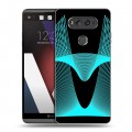 Дизайнерский пластиковый чехол для LG V20 Абстракции Сетка