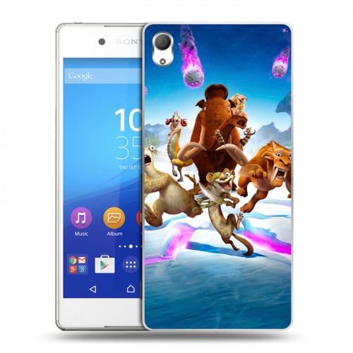 Дизайнерский пластиковый чехол для Sony Xperia Z3+ Ледниковый период