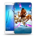 Дизайнерский силиконовый чехол для Huawei MediaPad T3 7 3G Ледниковый период