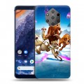 Дизайнерский силиконовый чехол для Nokia 9 PureView Ледниковый период